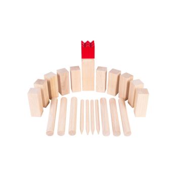 KUBB | Rubberwood Red King | PRO