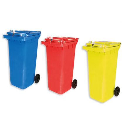 Materiaalcontainer | 120 liter | MINI Met slot