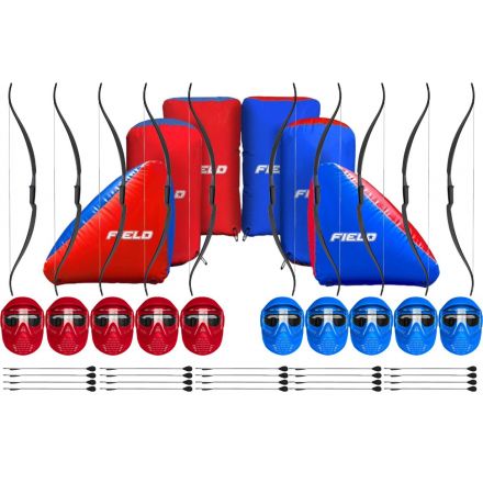 Archery Tag Set - Set 10 pers + Bunker