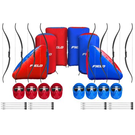 Archery Tag Set - Set 8 pers + Bunker